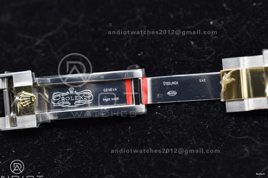 Yacht-Master 116623 GMF White Plated YG SA3135 Edition on YG Dial SS Bracelet Best 0417